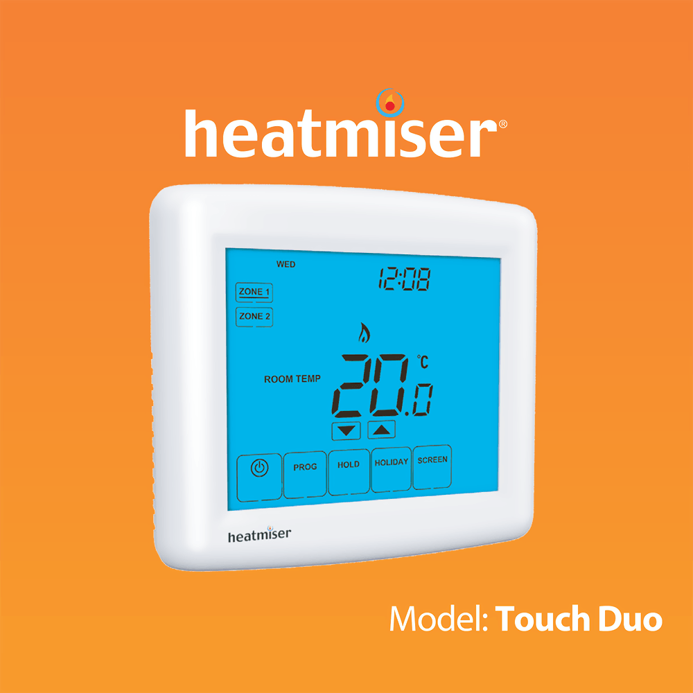 Heatmiser Touch Duo Programmable Room Thermostat Manual