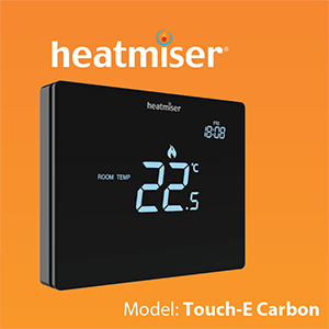 Heatmiser Touch-E Carbon Programmable Room Thermostat Manual