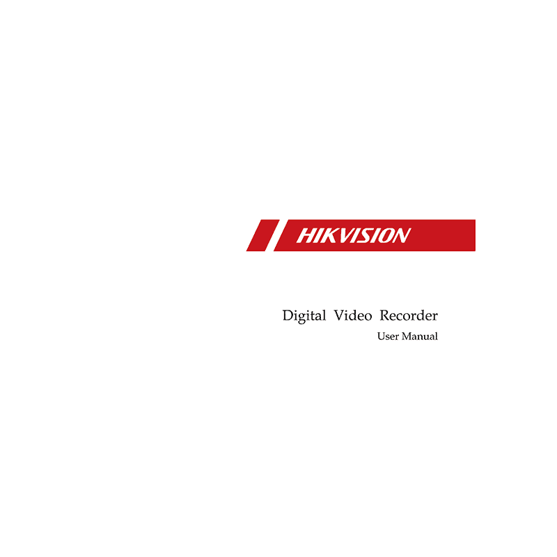 Hikvision DS-7104HQHI-K1 digital video recorder User Manual