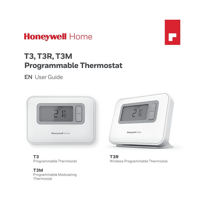 Honeywell Home T3H110A0066 T3 7 Day Programmable Wired Thermostat User Guide