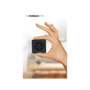 Humax Eye HD Cloud Camera User Guide