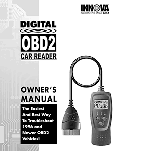 Innova 3030 OBD2 Car Reader Owner's Manual