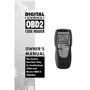 Innova 3100c Digital OBD2 Code Reader Owner's Manual