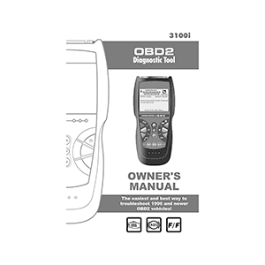 Innova 3100i OBD2 Diagnostic Tool Owner's Manual