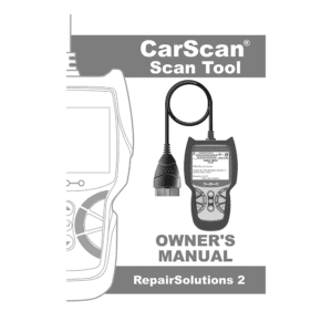 Innova 5210 CarScan Advisor ABS Code Reader Owner's Manual