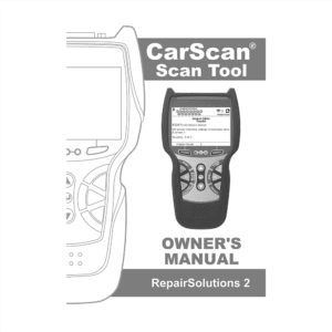 Innova 5610 CarScan Pro Bidirectional OBD2 Handheld Scanner Owner's Manual