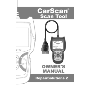 Innova FixAssist 3040RS CarScan Tool Owner's Manual