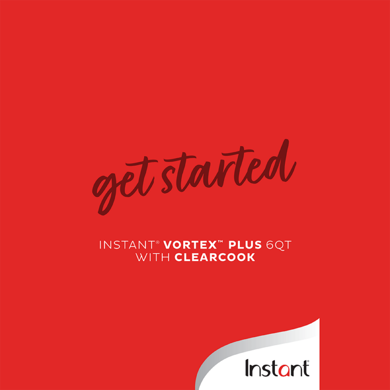 Instant Vortex Plus 6-quart ClearCook Air Fryer User Manual