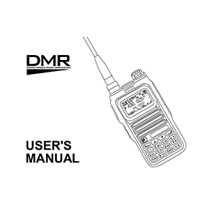 Iradio DM-4R Analog/Digital Radio User Manual