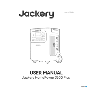 Jackery HomePower 3600 Plus Power Station User Manual