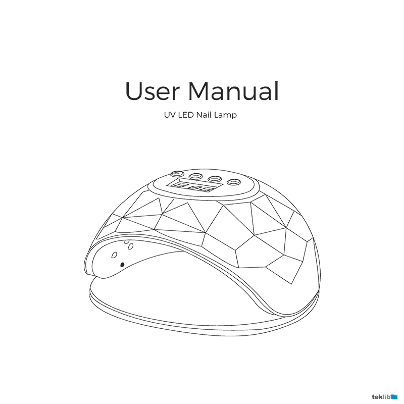 Janolia 86W UV + LED Nail Lamp User Manual