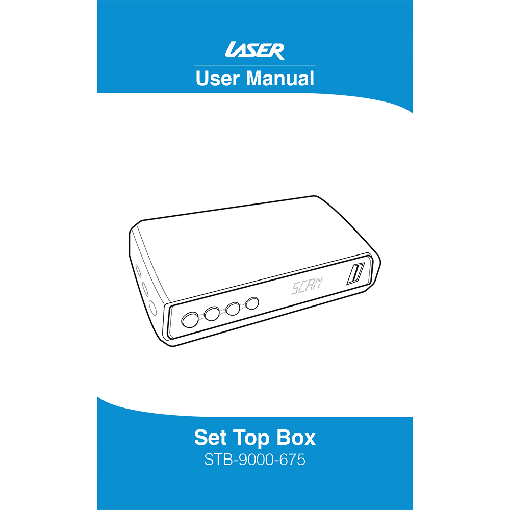 Laser STB-9000-675 Set Top Box User Manual