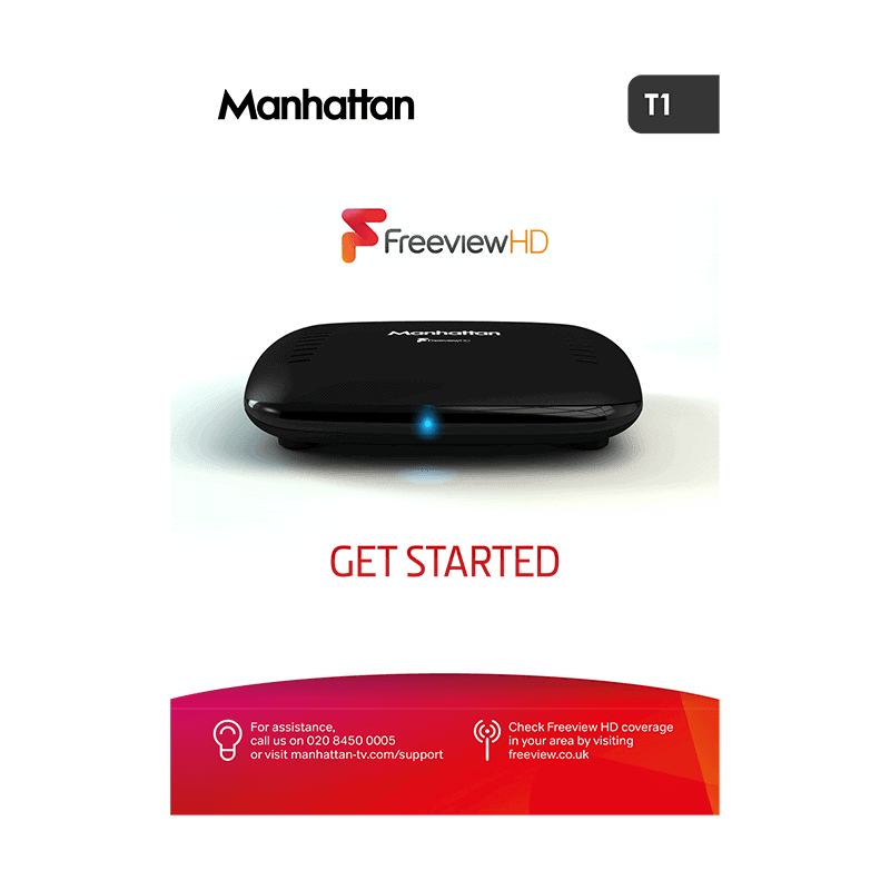 Manhattan T1 Freeview HD Box User Guide
