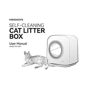 Meowant MW-LR01 Self-Cleaning Cat Litter Box User Manual