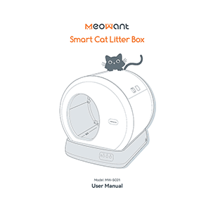 Meowant MW-SC01 Smart Cat Litter Box User Manual
