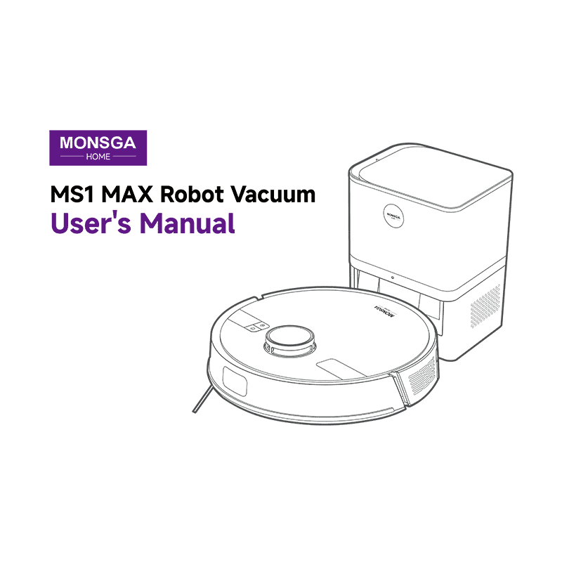 Monsga MS1 MAX Robot Vacuum User's Manual