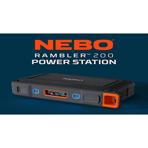 NEBO RAMBLER 200 Portable Power Station NEB-PST-0003 User Manual