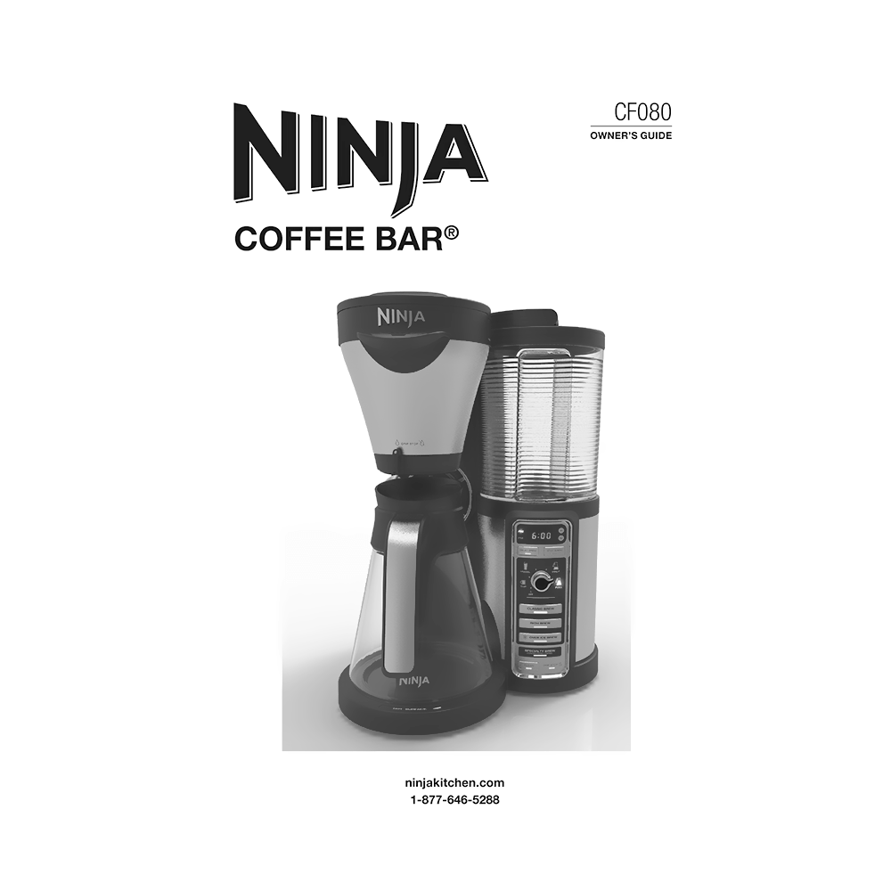 Ninja Coffee Bar CF080 Owner's Guide