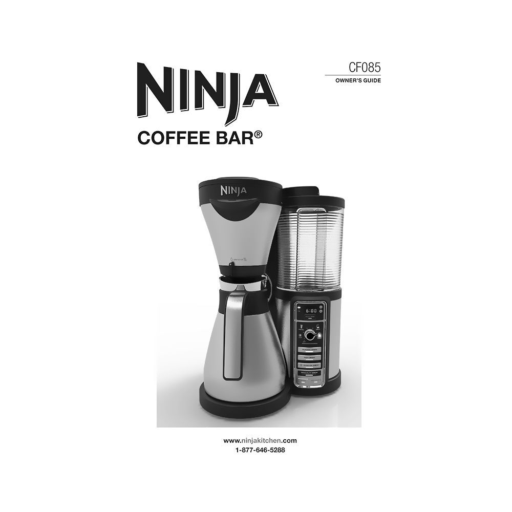 Ninja Coffee Bar CF085 Owner's Guide