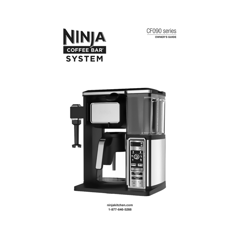 Ninja Coffee Bar System CF090 CF4 User Manual