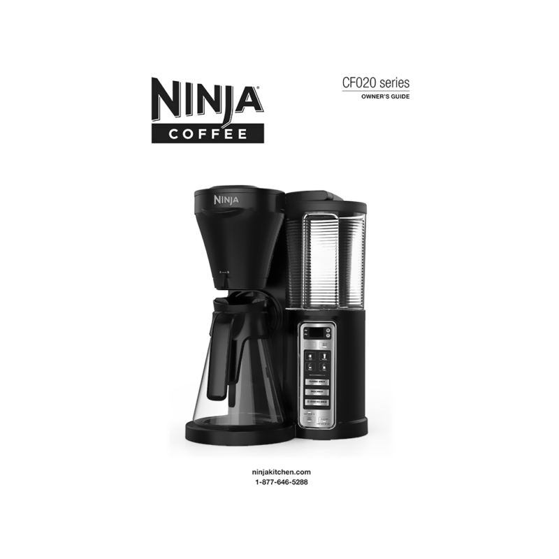 Ninja Coffee Brewer CF020 Owner's Guide