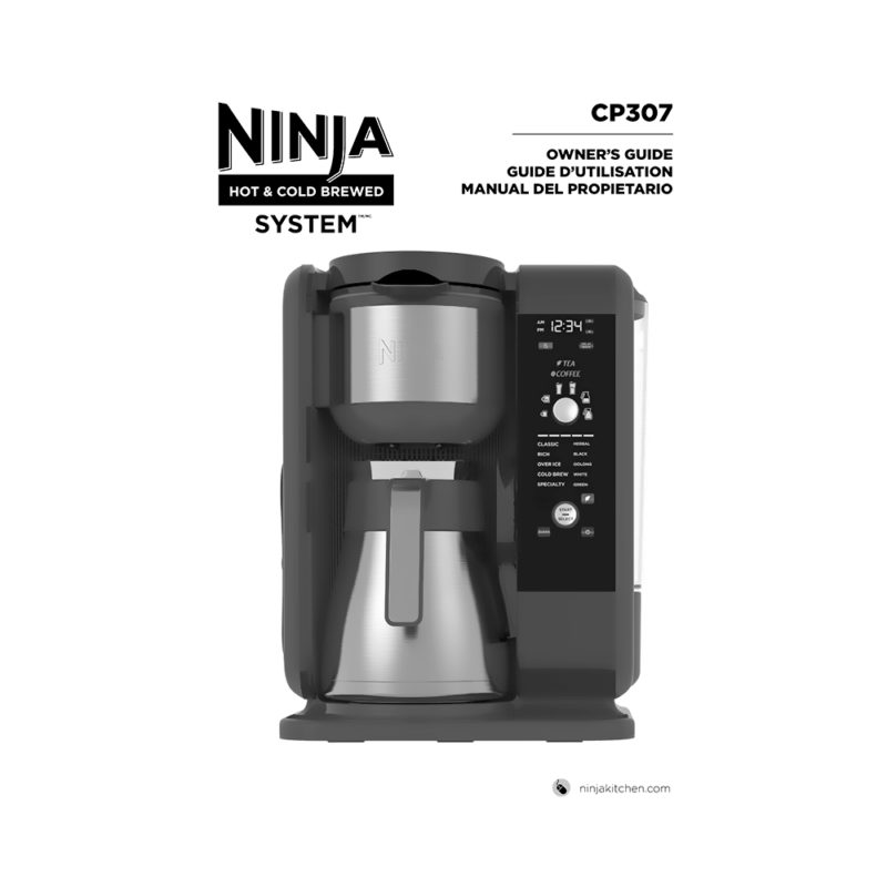 Ninja Hot and Cold Brewed System CP307 Owner's Guide