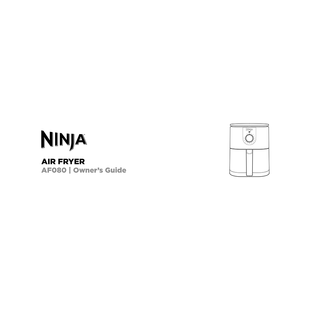 Ninja Mini Air Fryer AF080 Owner's Guide