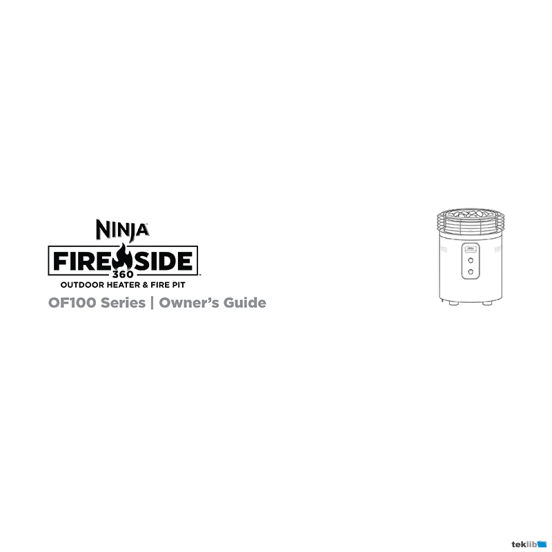 Ninja Fireside360 Outdoor Heater / Fire Pit OF101BK Owner's Guide
