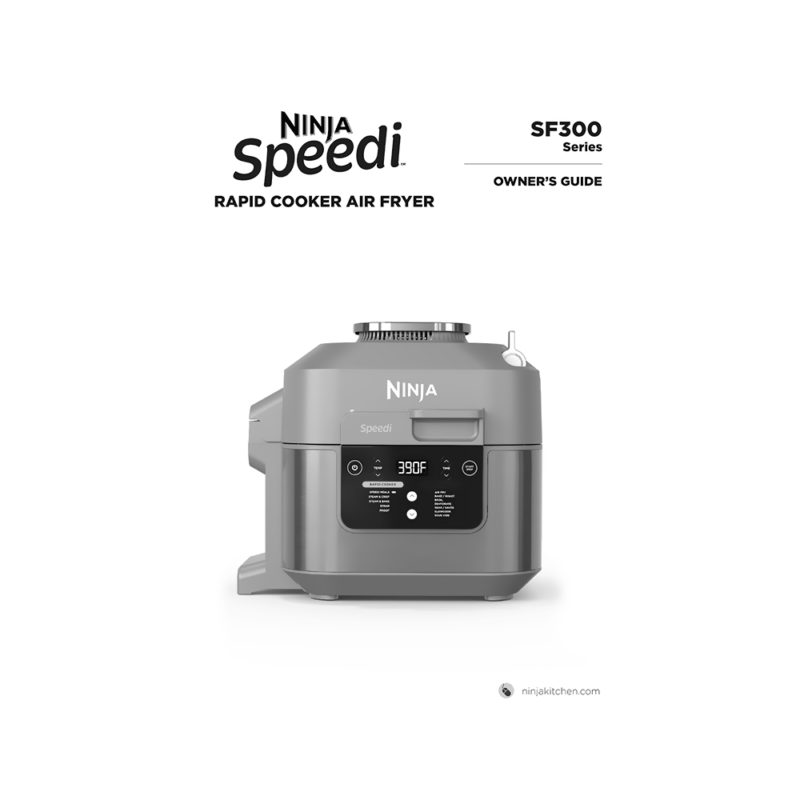 Ninja Speedi 6-quart Rapid Cooker Air Fryer SF300 Owner's Guide