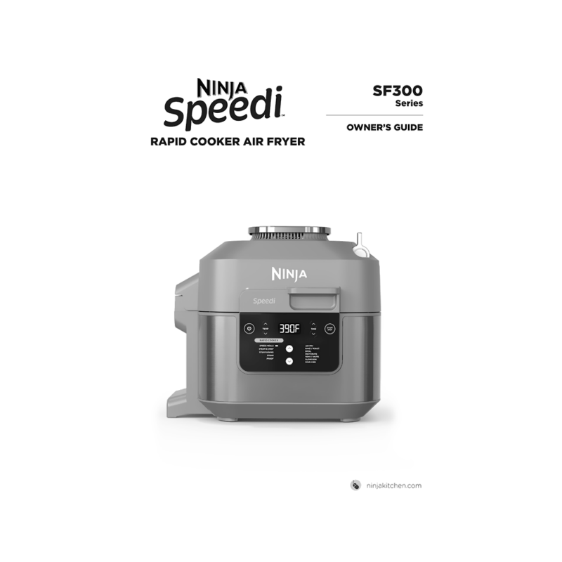 Ninja Speedi 6-quart Rapid Cooker Air Fryer SF300C Owner's Guide