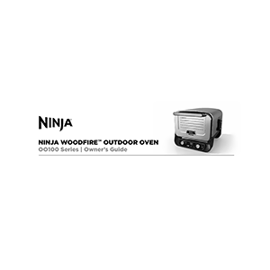 Ninja Woodfire 8-in-1 Outdoor Oven OO100 Owner's Guide