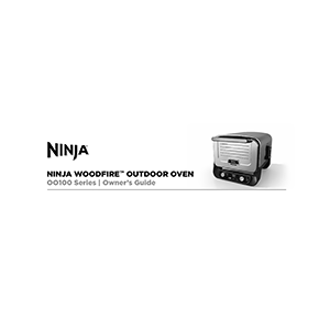 Ninja Woodfire 8-in-1 Outdoor Oven OO100C Owner's Guide