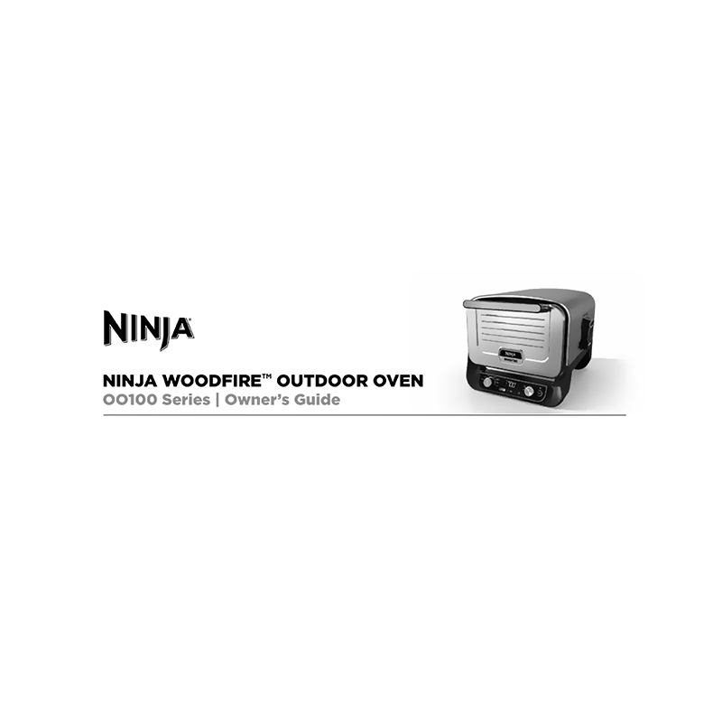 Ninja Woodfire 8-in-1 Outdoor Oven OO151 Owner's Guide