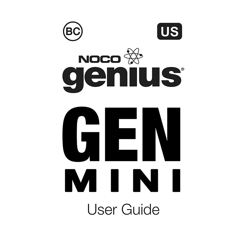 NOCO GENM3 3-Bank 12A On-Board Battery Charger User Guide