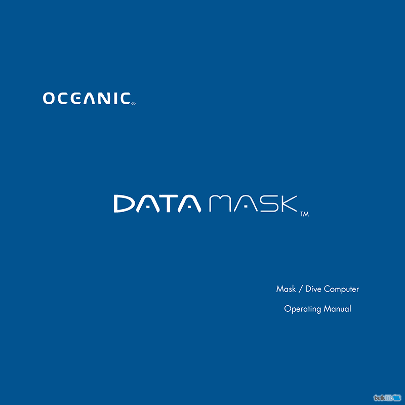 Oceanic DataMask Operating Manual
