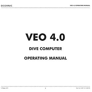 Oceanic Veo 4.0 Dive Computer Operating Manual