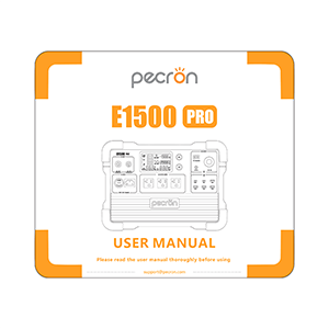 Pecron E1500 Pro Portable Power Station User Manual