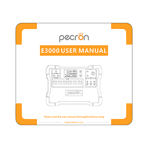 Pecron E3000 Portable Power Station User Manual