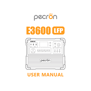 Pecron E3600LFP Portable Power Station User Manual