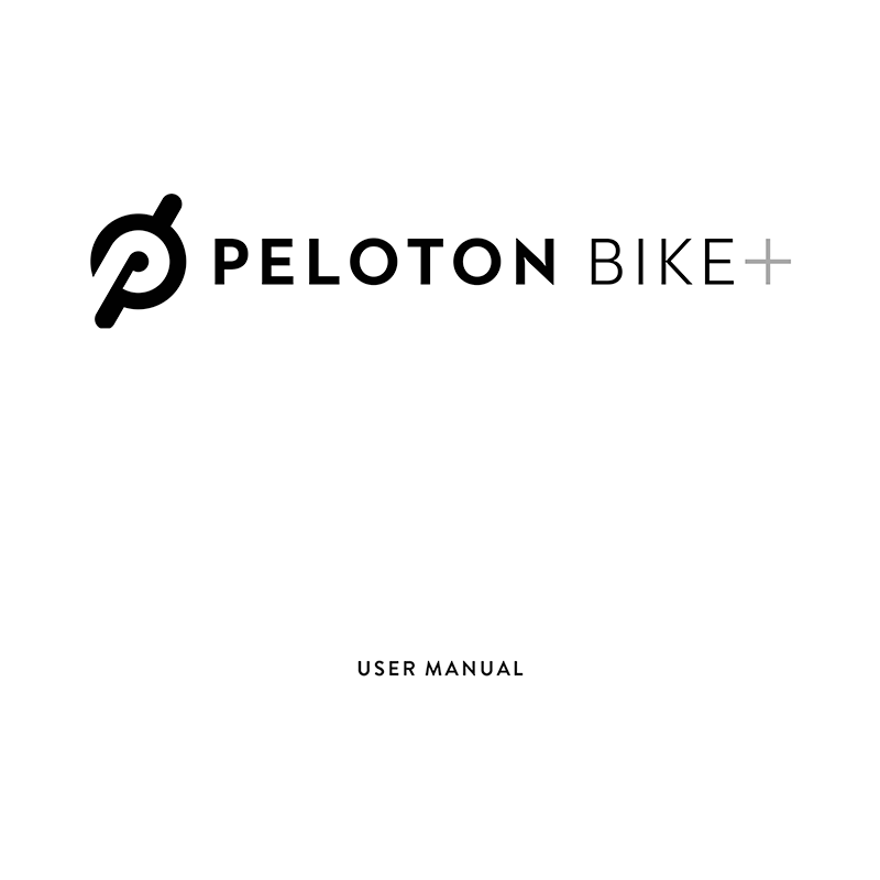 Peloton Bike+ User Manual