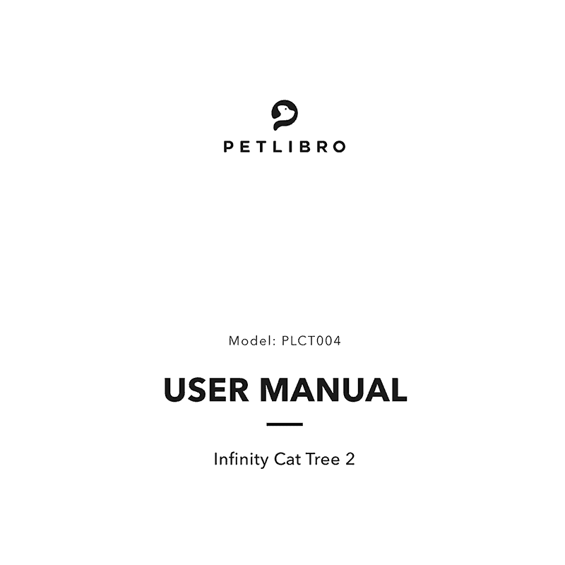 Petlibro Infinity Cat Tree 2 PLCT004 User Manual