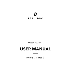 Petlibro Infinity Cat Tree 2 PLCT005 User Manual