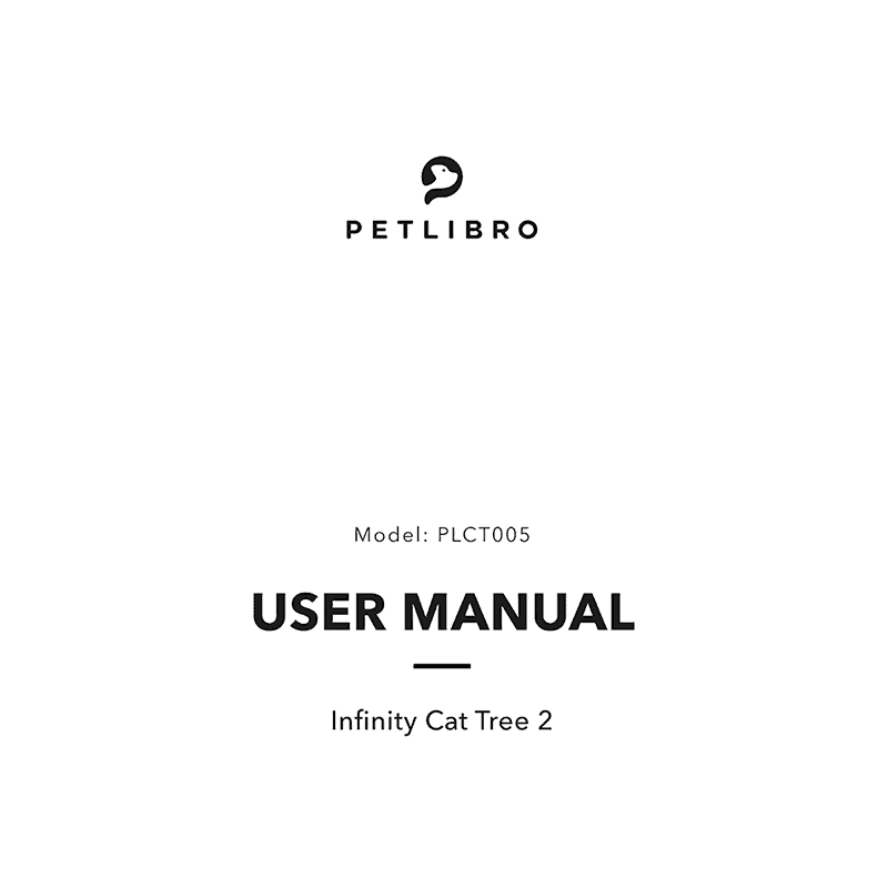 Petlibro Infinity Cat Tree 2 PLCT005 User Manual