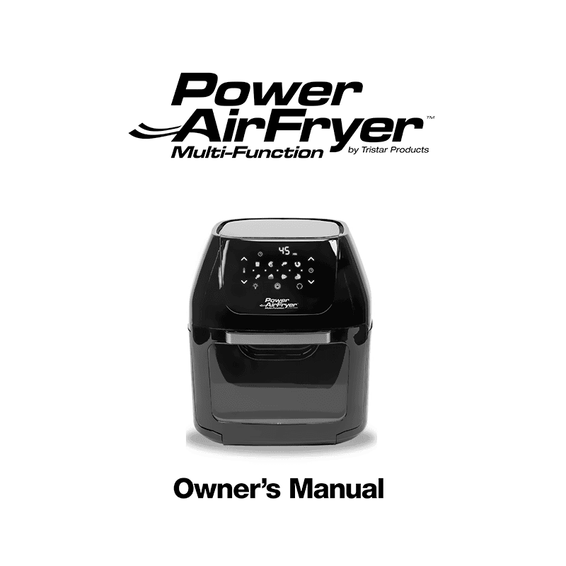 User manual for POWER AIRFRYER MULTI-FUNCTION