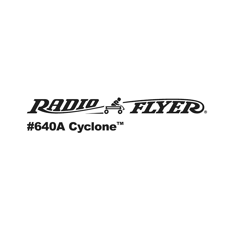 Cyclone #640 Radio Flyer Ride-On Cyclone Toy Instruction Manual