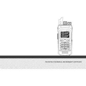 Radtel RT-330 Radio Instruction Manual