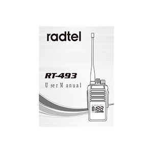 Radtel RT-493 Radio User Manual
