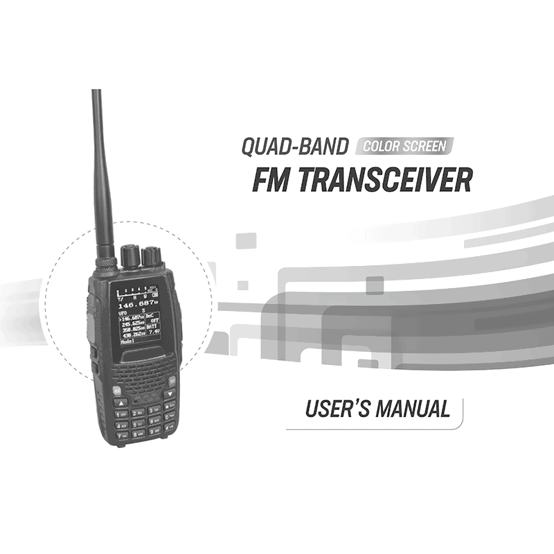 Radtel RT-4B Radio User Manual