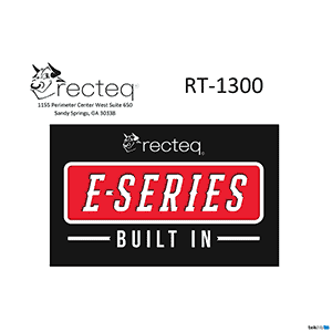 RECTEQ E-Series Built-In 1300 Wood Pellet Grill Manual