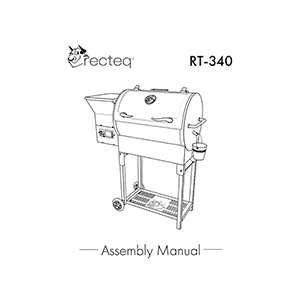 RECTEQ RT-340 Wood Pellet Grill Manual